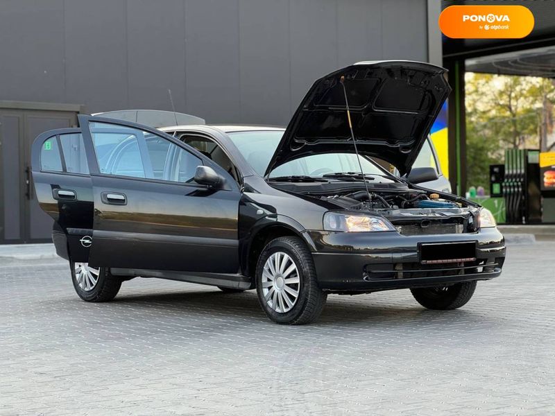 Opel Astra, 2008, Бензин, 1.4 л., 250 тис. км, Седан, Чорний, Одеса Cars-Pr-62783 фото