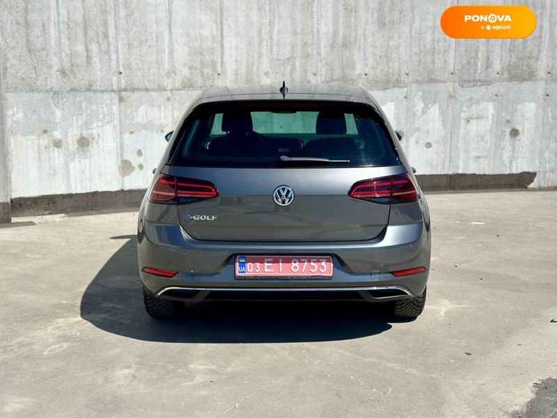 Volkswagen e-Golf, 2018, Електро, 102 тыс. км, Хетчбек, Серый, Киев Cars-Pr-66317 фото