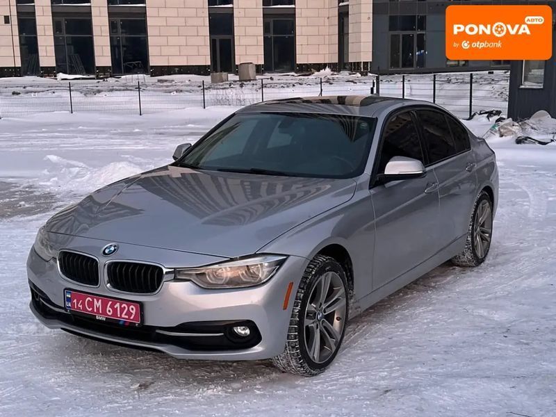 BMW 3 Series, 2017 г., Бензин, 115 тыс. км, Седан, Серый, Киев AT-10410359 фото