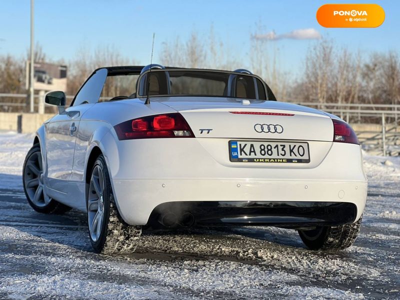 Audi TT, 2007, Бензин, 1.98 л., 175 тис. км, Родстер, Білий, Київ 11170 фото