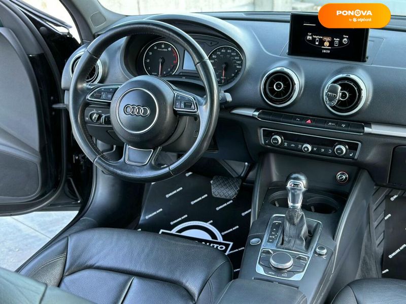 Audi A3, 2016, Бензин, 2 л., 140 тис. км, Седан, Чорний, Київ 111136 фото