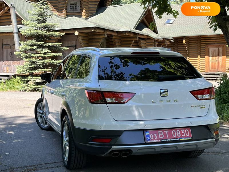 SEAT Leon, 2015, Дизель, 2 л., 215 тыс. км, Универсал, Белый, Киев Cars-Pr-60848 фото