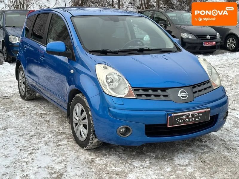 Nissan Note, 2007 г., Бензин, 135 тыс. км, Хетчбек, Синий, Каменское (Днепродзержинск) AT-10408002 фото