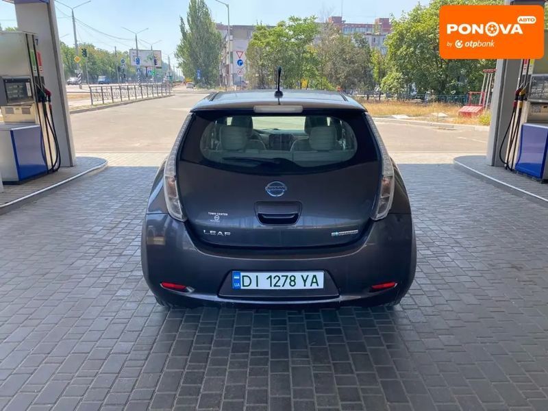 Nissan Leaf, 2013 р., Електро, 131 тис. км, Хетчбек, Сірий, Миколаїв AT-10403539 фото