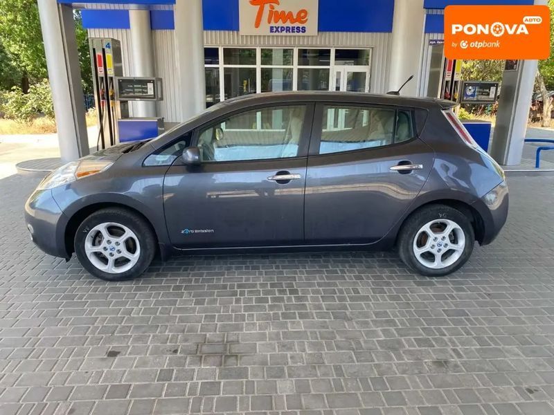 Nissan Leaf, 2013 р., Електро, 131 тис. км, Хетчбек, Сірий, Миколаїв AT-10403539 фото