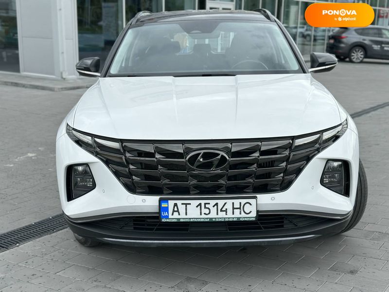 Hyundai Tucson, 2021, Гібрид (HEV), 1.6 л., 98 тис. км, Позашляховик / Кросовер, Білий, Івано-Франківськ 49411 фото