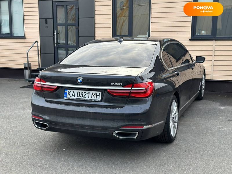 BMW 7 Series, 2015, Бензин, 2.98 л., 115 тис. км, Седан, Сірий, Київ 45591 фото