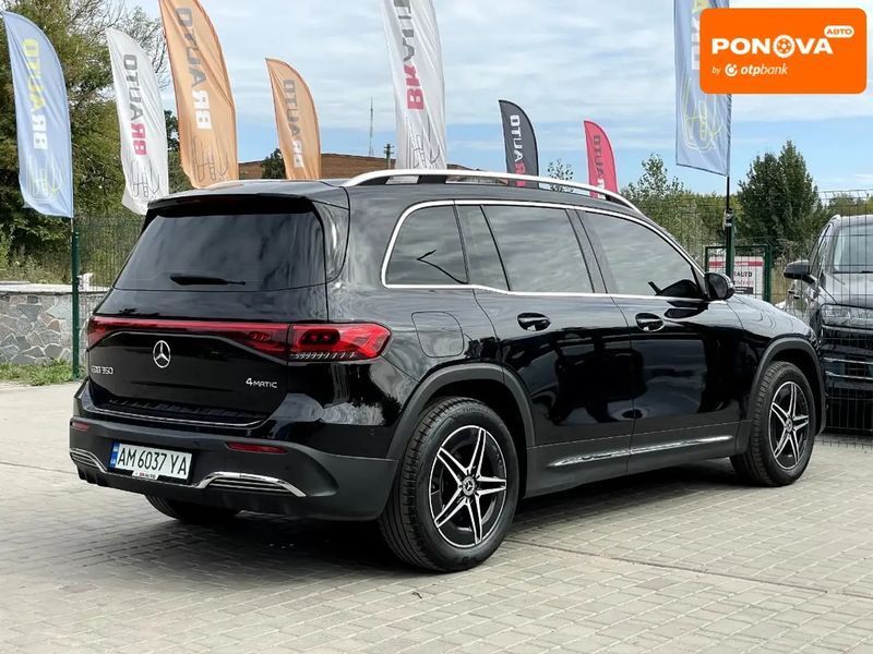 Mercedes-Benz EQB, 2023 р., Електро, 52 тис. км, Позашляховик / Кросовер, Чорний, Бердичів AT-10402047 фото