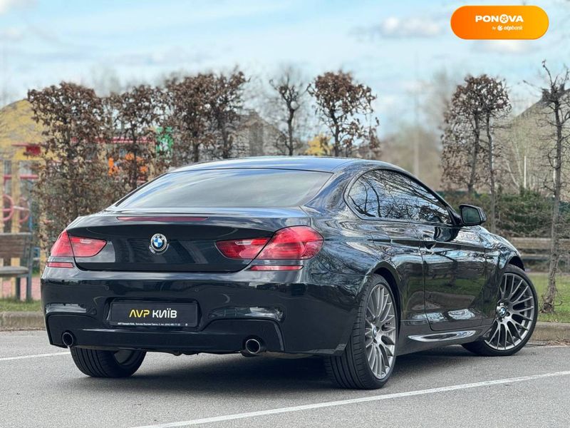 BMW 6 Series, 2014, Бензин, 3 л., 101 тыс. км, Купе, Чорный, Киев 43174 фото