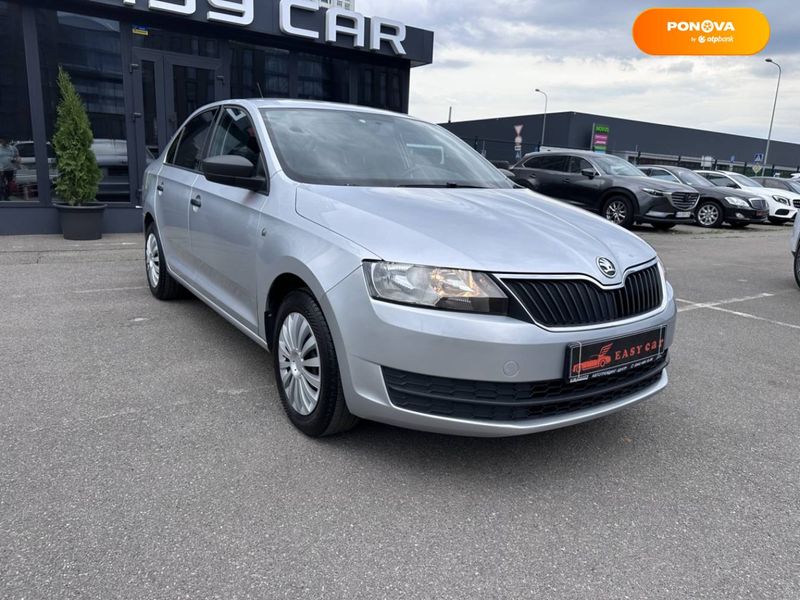 Skoda Rapid, 2013, Газ пропан-бутан / Бензин, 1.6 л., 250 тис. км, Ліфтбек, Сірий, Київ 99059 фото