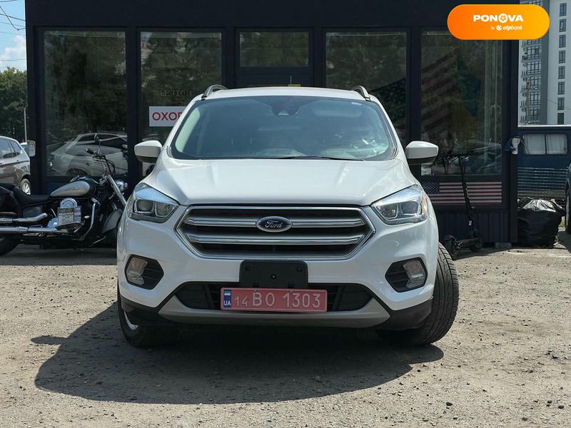 Ford Escape, 2019, Бензин, 1.5 л., 90 тис. км, Позашляховик / Кросовер, Білий, Львів 110443 фото