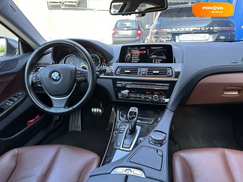 BMW 6 Series Gran Coupe, 2015, Бензин, 3 л., 98 тис. км, Купе, Сірий, Вінниця 46710 фото