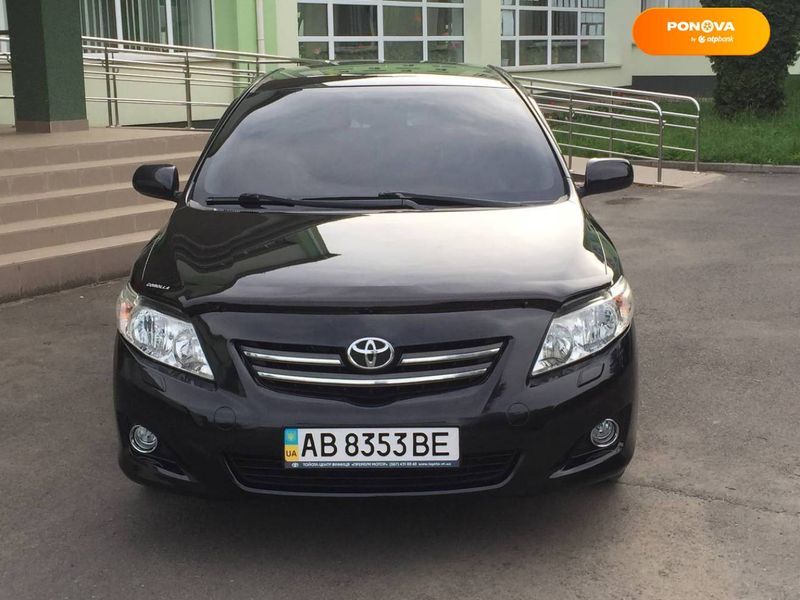 Toyota Corolla, 2009, Бензин, 1.6 л., 183 тыс. км, Седан, Чорный, Тульчин Cars-Pr-65964 фото