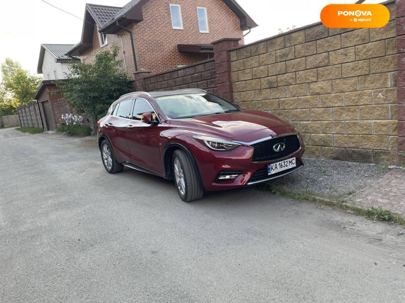 Infiniti QX30, 2017, Бензин, 1.99 л., 60 тис. км, Позашляховик / Кросовер, Червоний, Київ Cars-Pr-62090 фото