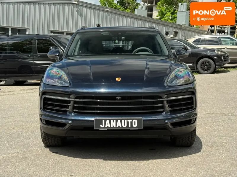 Porsche Cayenne, 2018 р., Бензин, 133 тис. км, Позашляховик / Кросовер, Синій, Харків AT-10417522 фото