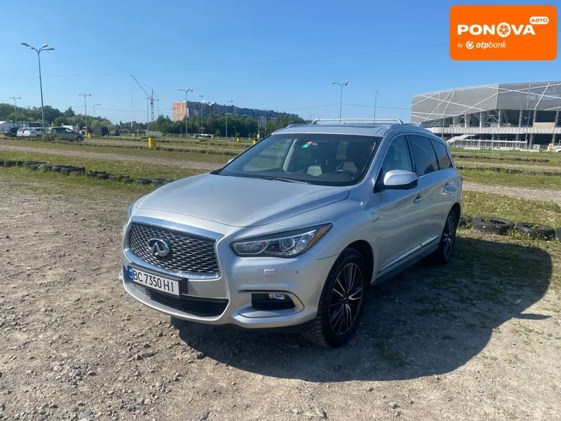 Infiniti QX60, 2018 г., Гибрид (HEV), 104 тыс. км, Внедорожник / Кроссовер, Серый, Львов AT-10400683 фото