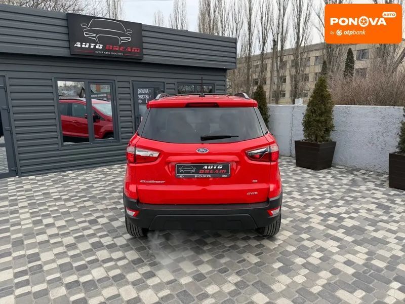 Ford EcoSport, 2018 р., Бензин, 75 тис. км, Позашляховик / Кросовер, Червоний, Кропивницький (Кіровоград) AT-10408403 фото