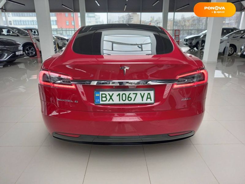 Tesla Model S, 2018, Електро, 72 тыс. км, Лифтбек, Красный, Хмельницкий 44573 фото