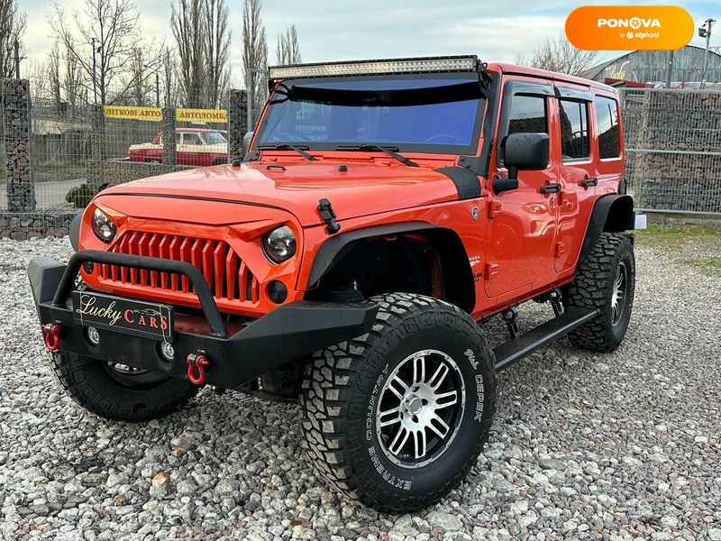 Jeep Wrangler, 2015, Бензин, 3.6 л., 185 тис. км, Позашляховик / Кросовер, Помаранчевий, Одеса 43394 фото