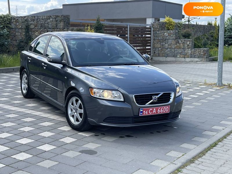 Volvo S40, 2009, Дизель, 1.6 л., 230 тис. км, Седан, Сірий, Стрий Cars-Pr-57546 фото