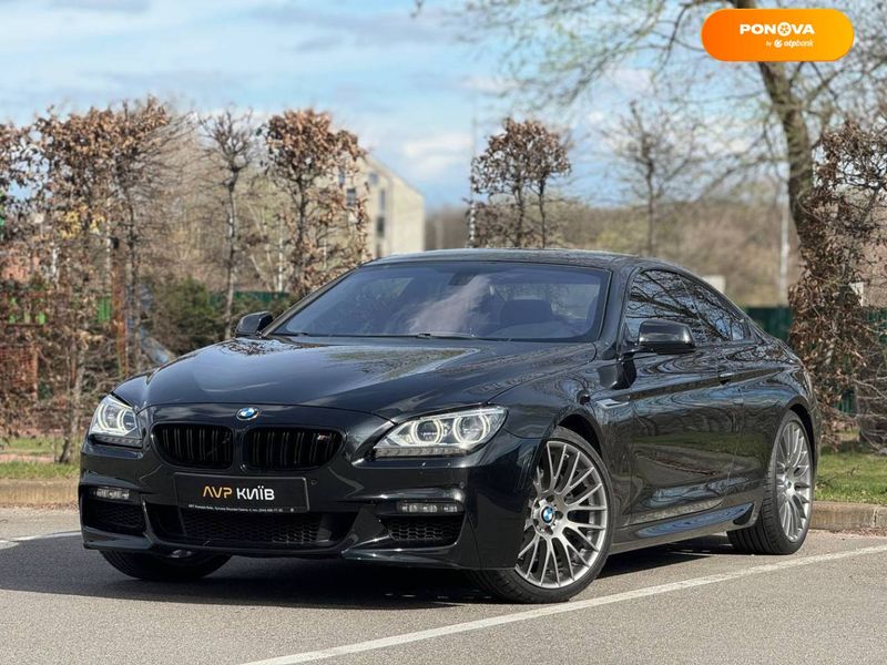 BMW 6 Series, 2014, Бензин, 3 л., 101 тис. км, Купе, Чорний, Київ 43174 фото