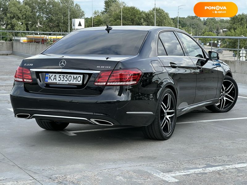 Mercedes-Benz E-Class, 2015, Дизель, 2.14 л., 305 тис. км, Седан, Чорний, Київ 108335 фото