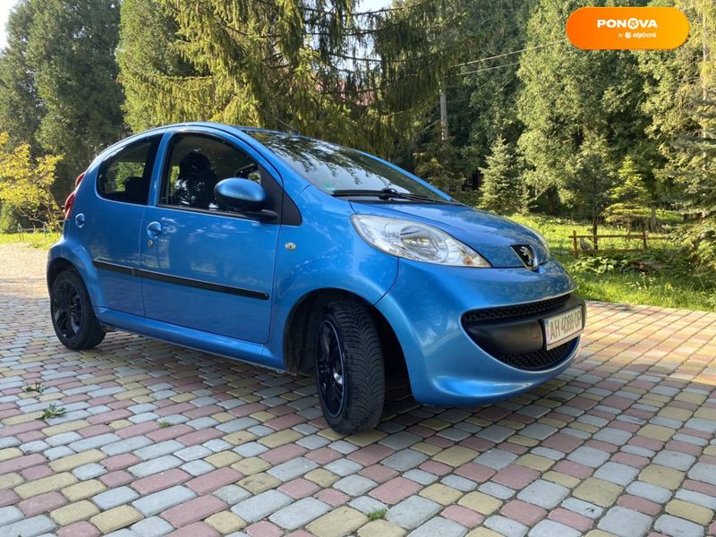 Peugeot 107, 2006, Бензин, 1 л., 220 тис. км, Хетчбек, Синій, Галич Cars-Pr-58965 фото