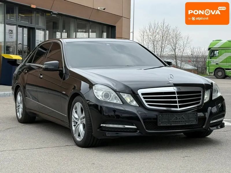 Mercedes-Benz E-Class, 2012 р., Бензин, 220 тис. км, Седан, Чорний, Дніпро (Дніпропетровськ) AT-10415252 фото