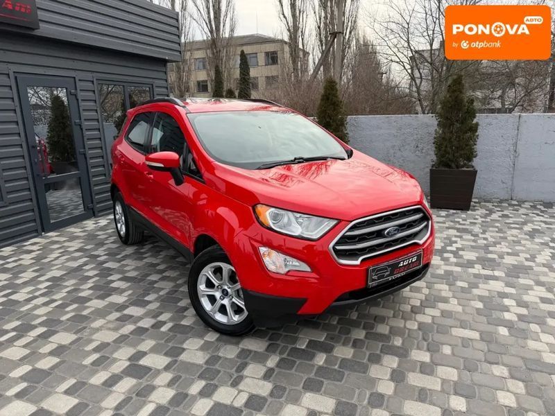 Ford EcoSport, 2018 р., Бензин, 75 тис. км, Позашляховик / Кросовер, Червоний, Кропивницький (Кіровоград) AT-10408403 фото