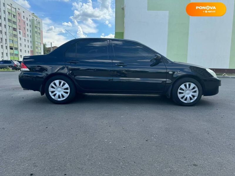 Mitsubishi Lancer, 2007, Бензин, 1.6 л., 173 тыс. км, Седан, Чорный, Харьков Cars-Pr-65851 фото