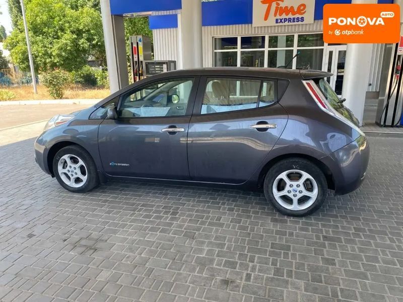 Nissan Leaf, 2013 р., Електро, 131 тис. км, Хетчбек, Сірий, Миколаїв AT-10403539 фото