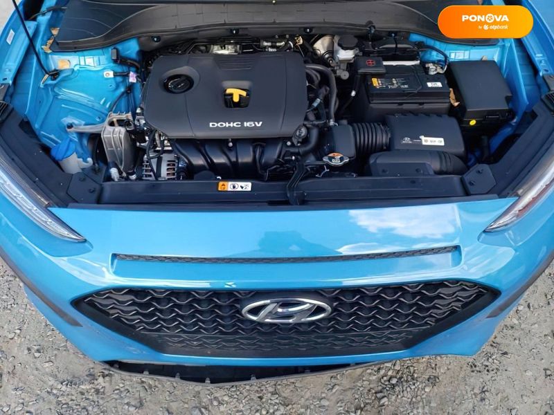 Hyundai Kona, 2021, Бензин, 2 л., 97 тис. км, Позашляховик / Кросовер, Синій, Ужгород Cars-EU-US-KR-52455 фото