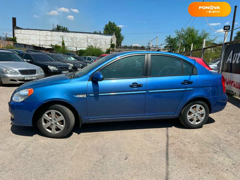 Hyundai Accent, 2010, Бензин, 1.4 л., 150 тис. км, Седан, Синій, Запоріжжя 107501 фото