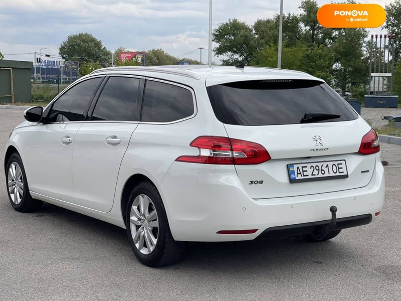 Peugeot 308, 2014, Дизель, 1.56 л., 240 тис. км, Універсал, Білий, Дніпро (Дніпропетровськ) Cars-Pr-66660 фото