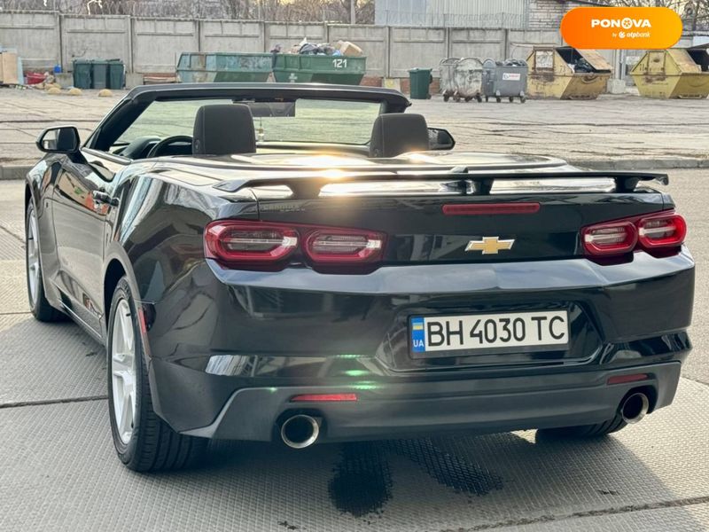 Chevrolet Camaro, 2019, Бензин, 3.6 л., 85 тыс. км, Кабриолет, Чорный, Одесса 45152 фото