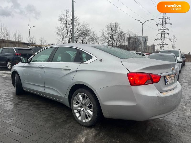 Chevrolet Impala, 2016, Бензин, 2.5 л., 66 тис. км, Седан, Сірий, Львів 14152 фото