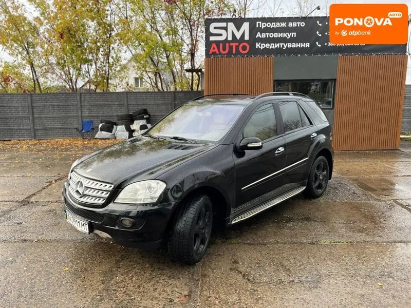 Mercedes-Benz M-Class, 2007 г., Газ пропан-бутан / Бензин, 237 тыс. км, Внедорожник / Кроссовер, Чорный, Харьков AT-10404386 фото