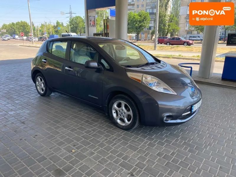 Nissan Leaf, 2013 р., Електро, 131 тис. км, Хетчбек, Сірий, Миколаїв AT-10403539 фото