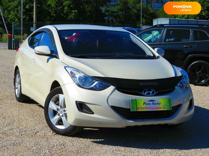 Hyundai Elantra, 2012, Газ пропан-бутан / Бензин, 1.59 л., 206 тис. км, Седан, Білий, Кропивницький (Кіровоград) 102843 фото