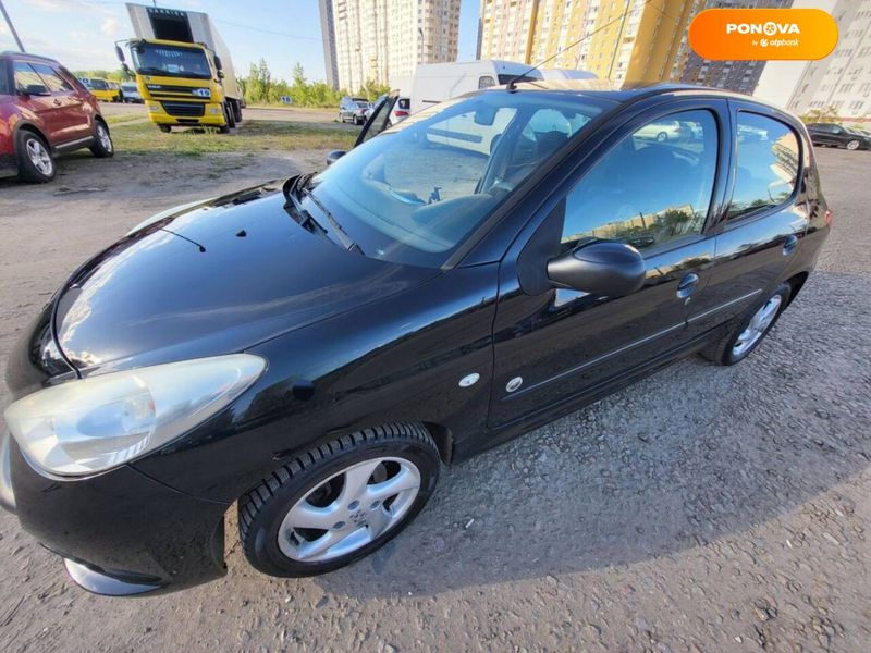 Peugeot 206, 2012, Бензин, 1.36 л., 147 тис. км, Хетчбек, Чорний, Київ Cars-Pr-58684 фото