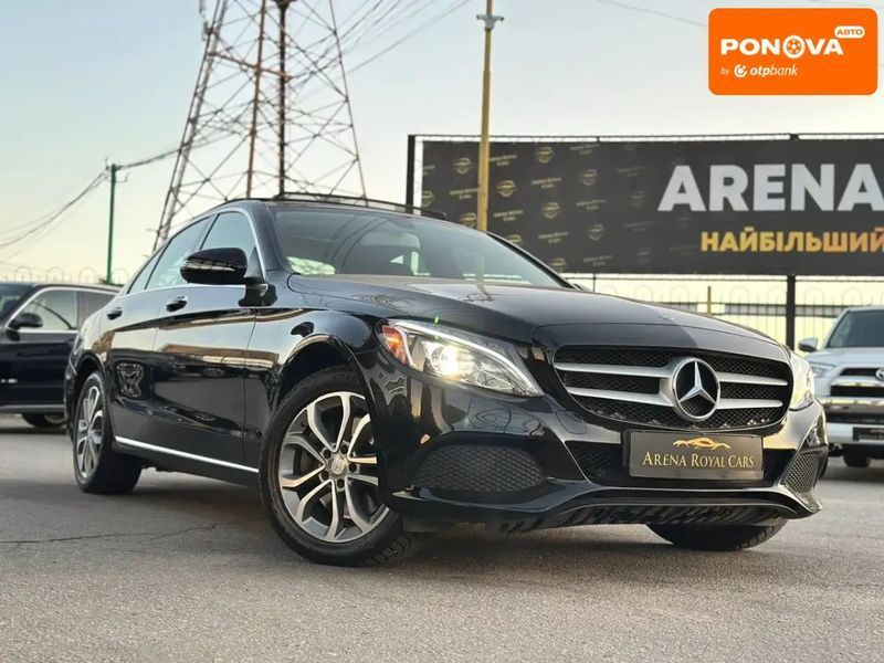 Mercedes-Benz C-Class, 2015 г., Бензин, 172 тыс. км, Седан, Чорный, Харьков AT-10403240 фото