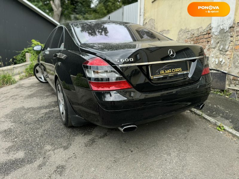 Mercedes-Benz S-Class, 2006, Бензин, 5.5 л., 182 тыс. км, Седан, Чорный, Киев 111283 фото