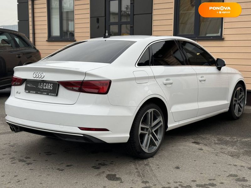 Audi A3, 2018, Бензин, 2 л., 56 тис. км, Седан, Білий, Київ 28731 фото