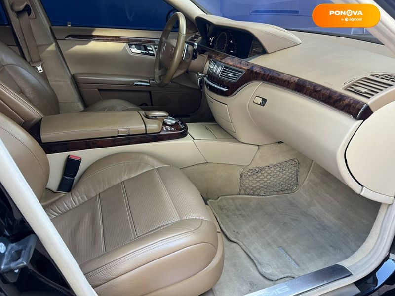 Mercedes-Benz S-Class, 2007, Бензин, 6.2 л., 150 тис. км, Седан, Чорний, Одеса 107924 фото