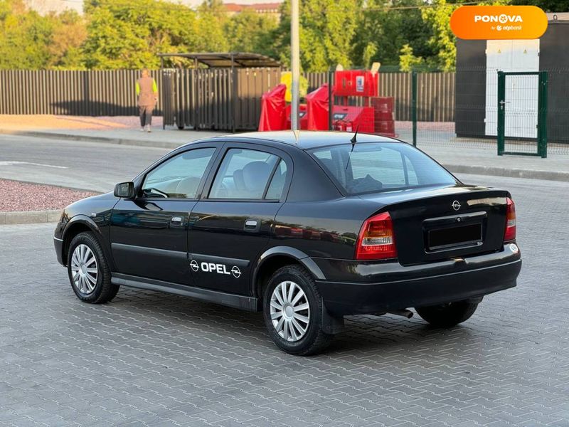 Opel Astra, 2008, Бензин, 1.4 л., 250 тыс. км, Седан, Чорный, Одесса Cars-Pr-62783 фото