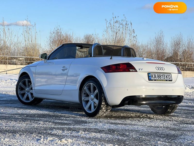 Audi TT, 2007, Бензин, 1.98 л., 175 тис. км, Родстер, Білий, Київ 11170 фото