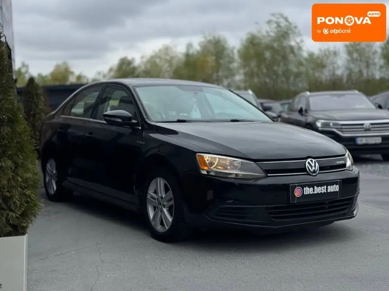 Volkswagen Jetta, 2013 р., Гібрид (HEV), 134 тис. км, Седан, Чорний, Рівне AT-10415530 фото