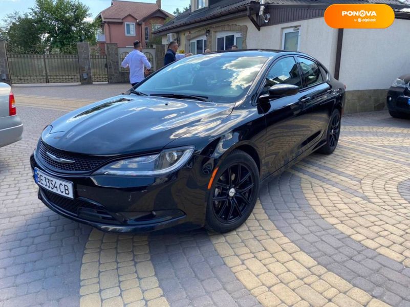 Chrysler 200, 2015, Газ пропан-бутан / Бензин, 2.4 л., 188 тыс. км, Седан, Чорный, Вишневе Cars-Pr-57938 фото