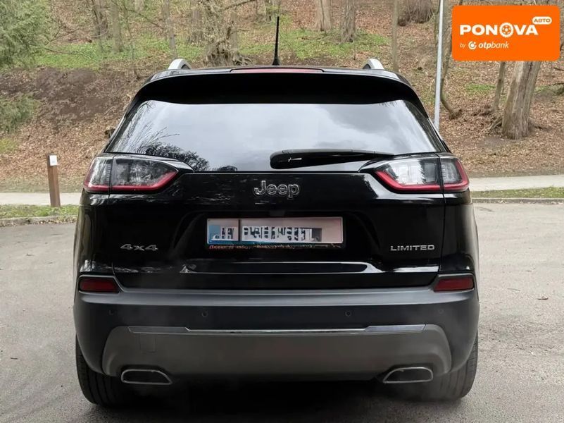 Jeep Cherokee, 2018 р., Бензин, 132 тис. км, Позашляховик / Кросовер, Чорний, Львів AT-10418616 фото