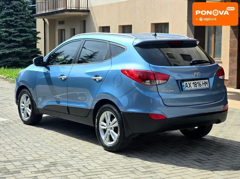 Hyundai ix35, 2012 р., Бензин, 154 тис. км, Позашляховик / Кросовер, Синій, Харків AT-10417848 фото